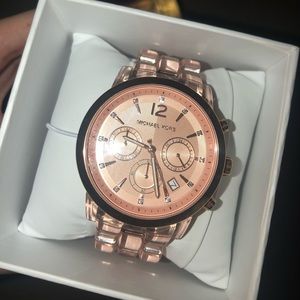 ROSE GOLD MICHAEL KORS WATCH (AUTHENTIC)